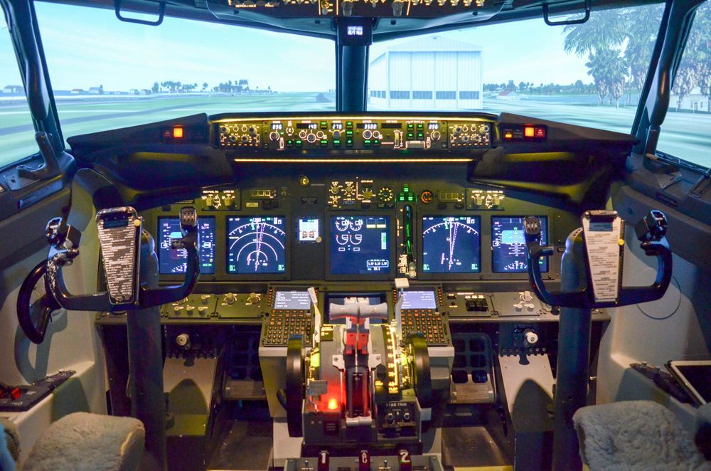 Cockpit-Angst-Flugzeug