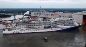Kreuzfahrtschiff „Carnival Jubilee“ markiert wichtigen Baumeilenstein
