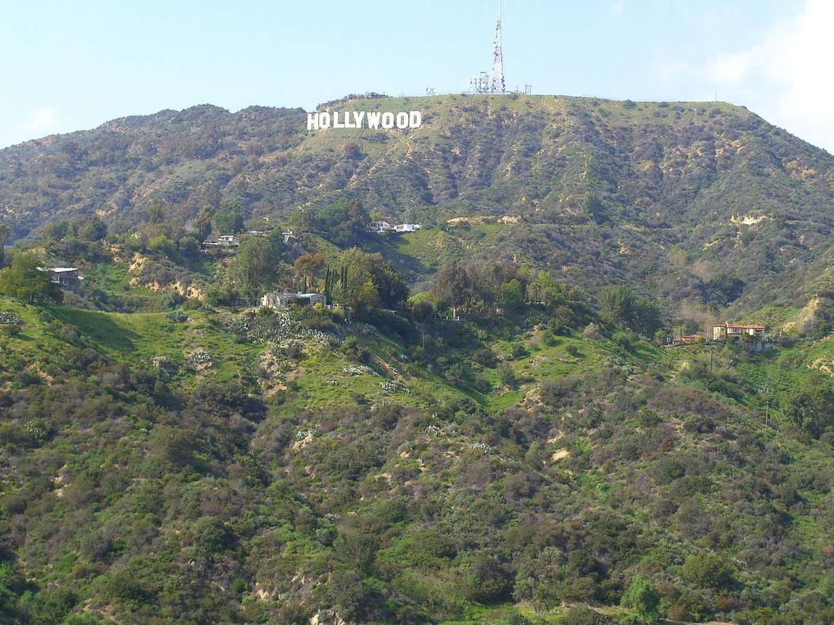 Hollywood-Schild vom Bronson Canyon