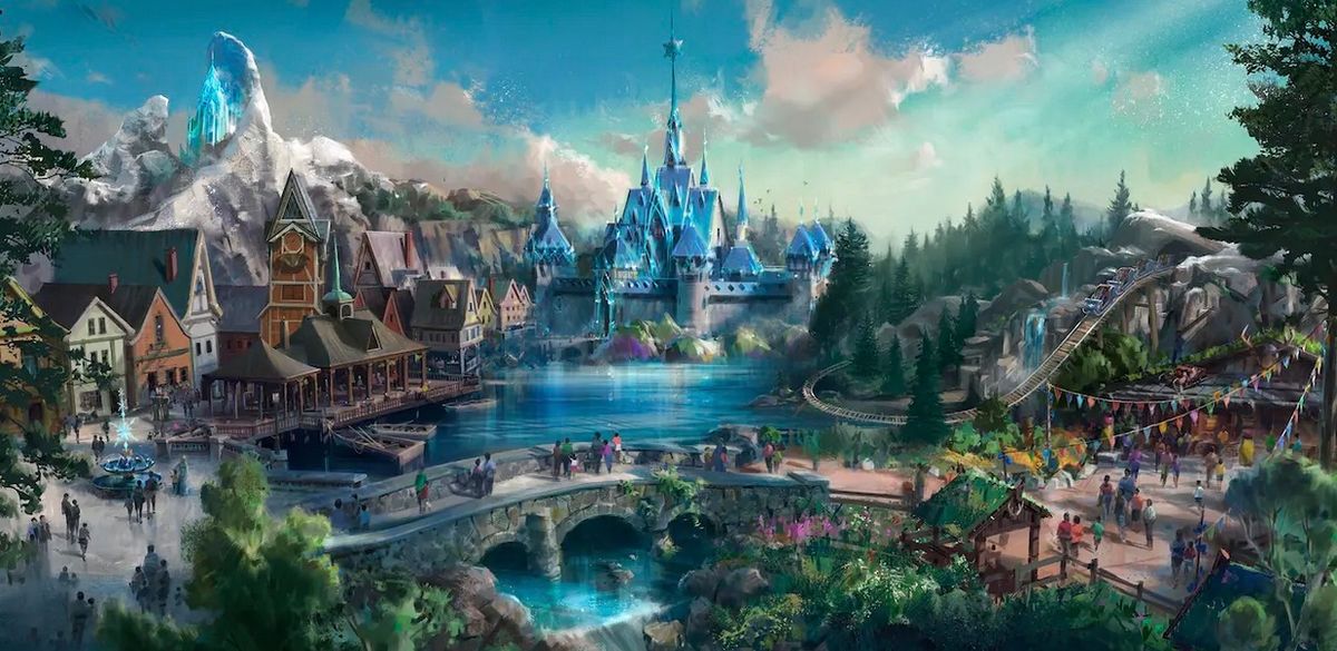 Das neue „gefrorene“ Land von Hong Kong Disneyland könnte der Vorbote einer zukünftigen Disneyland-Erweiterung sein