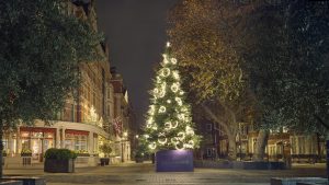 Wo man die schönsten Weihnachtsbäume in London sehen kann