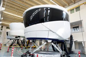 United Airlines baut Flugsimulatoren in Denver