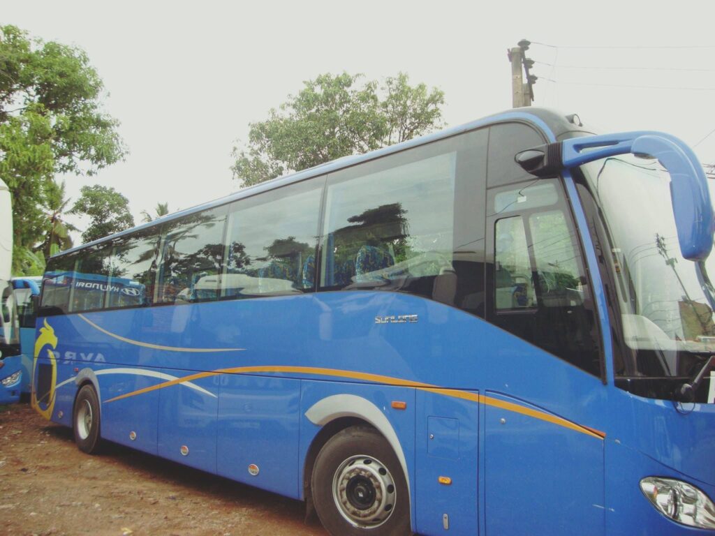 Bus von Colombo nach Jaffna