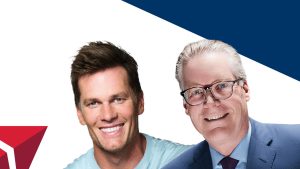Tom Brady trifft sich mit Delta-CEO Ed Bastian