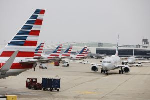 Bomb Bedrohung zwingt das Flugzeug American Airlines, die Notlandung in Rom zu machen
