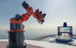MSC Seascape bringt Roboter -Fahrt nach Texas