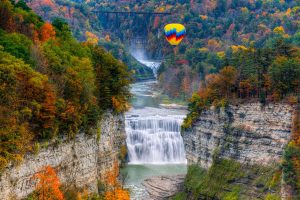 Herbstdestinationen in den USA ohne die Menge