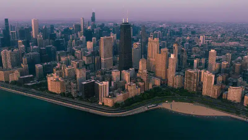 Privater Helikopterflug über Chicago