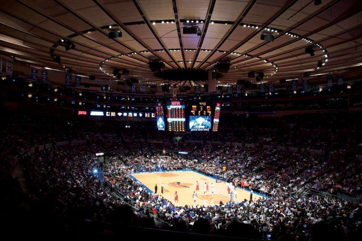 New York Knicks im Madison Square Garden