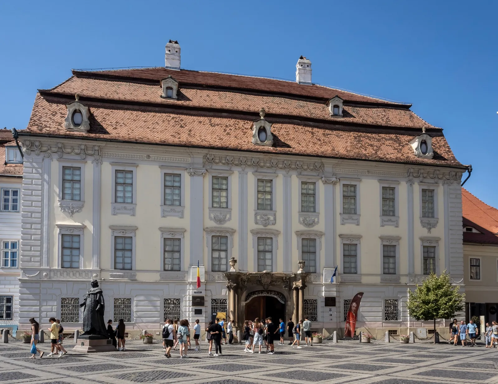 Brukenthal-Palast. Hermannstadt. Rumänien.