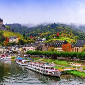 Cochem, die ruhige Stadt, in der Deutschland seine Stimme senkt
