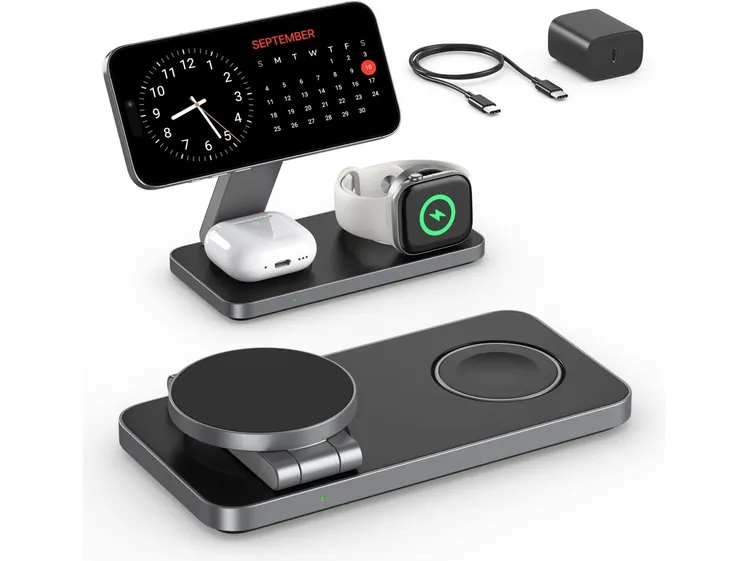 3-in-1-Klappladestation, Amazon