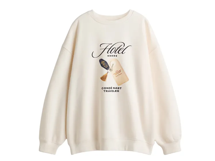Übergroßes Sweatshirt H&M x Condé Nast Traveller Spanien