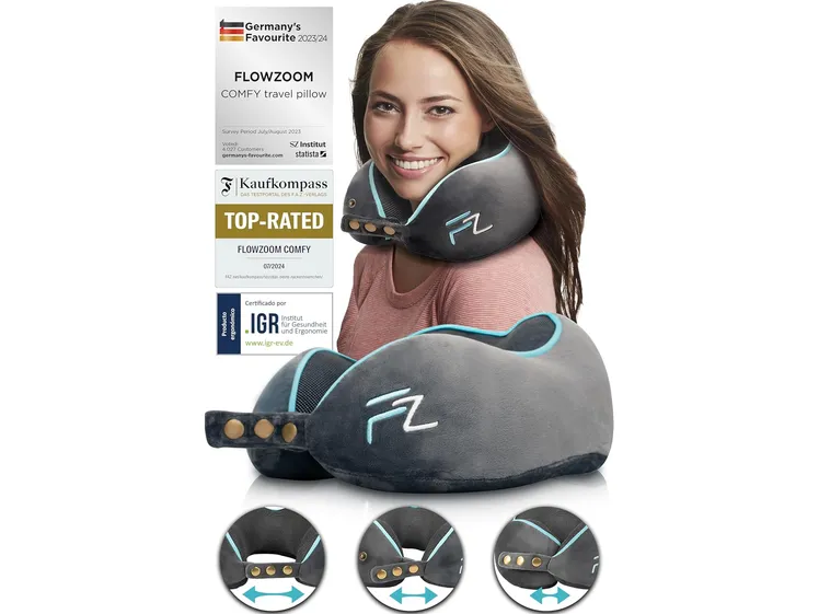 Flowzoom Nackenkissen, erhältlich bei Amazon