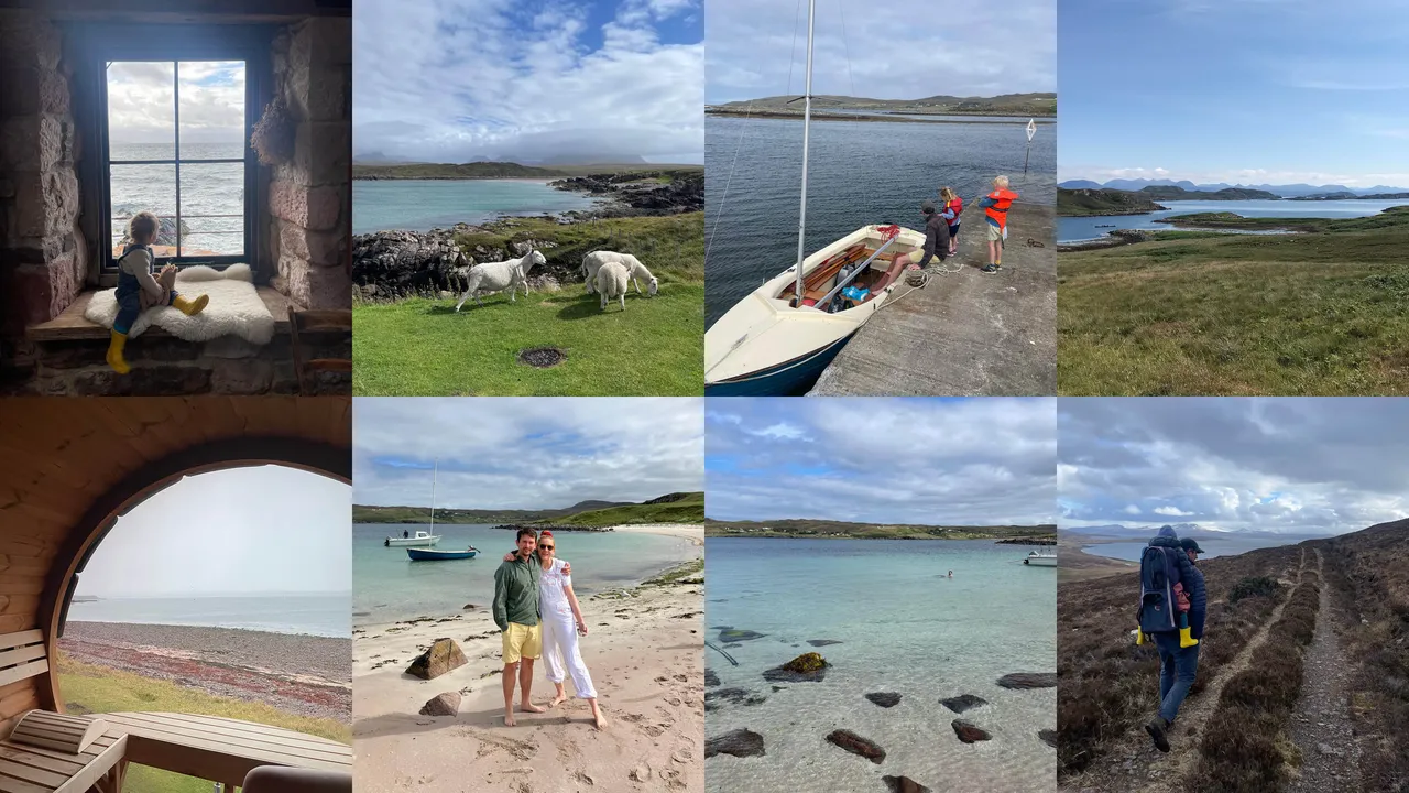 Unser Familiengeheimnis: Warum wir 25 Jahre damit verbracht haben, in ein wildes Cottage in den schottischen Highlands mit türkisfarbenem Meer zu fliehen und Schlauchbootfahrten zu den Summer Isles zu unternehmen