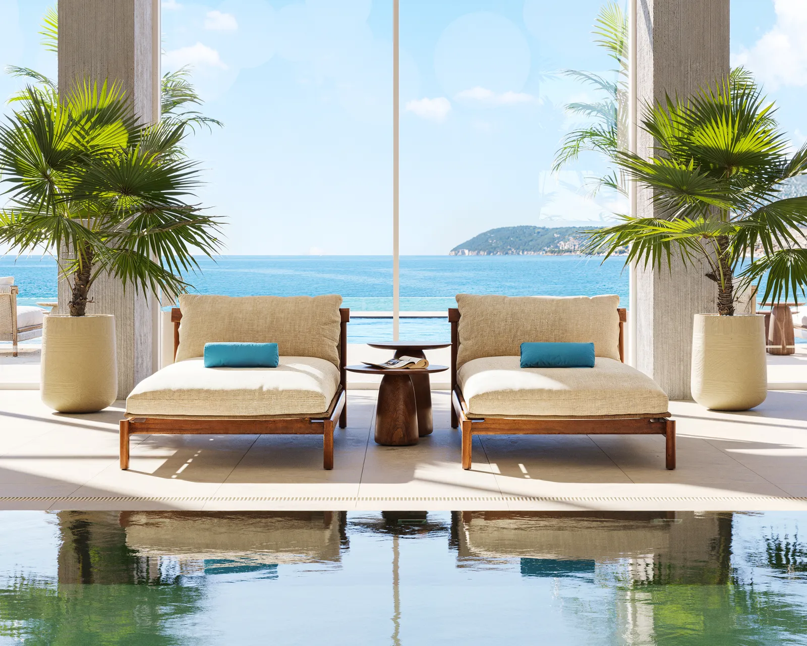 Spa Sensations mit Blick auf das Meer